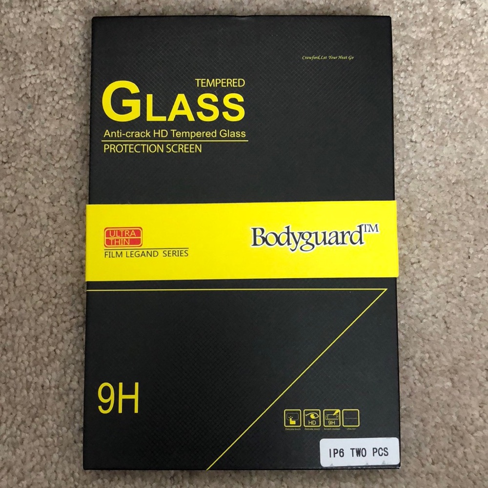 Tempered Glass Screen Protector (iPhone 6)(2 PACK)